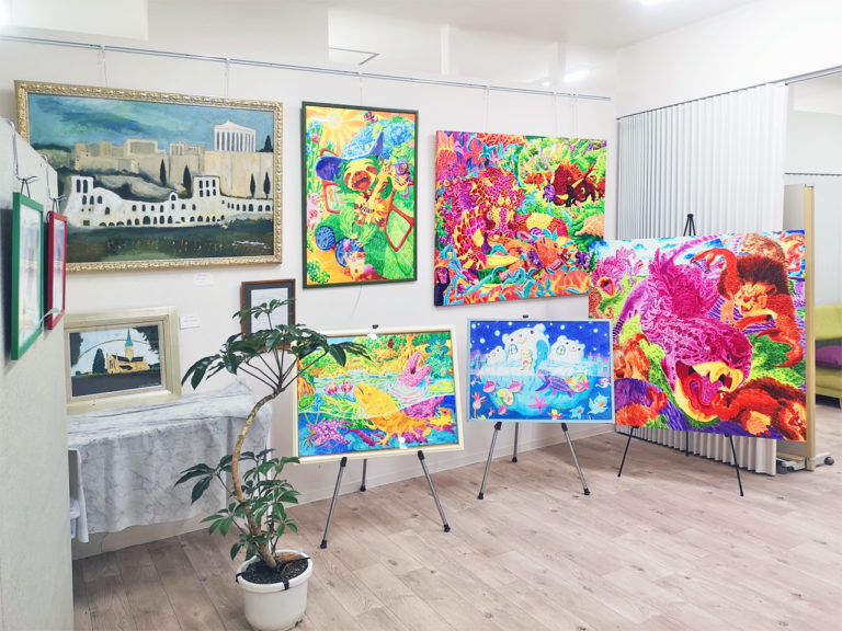 アトリエほほえみのたね」絵画展示即売会 開催のお知らせ